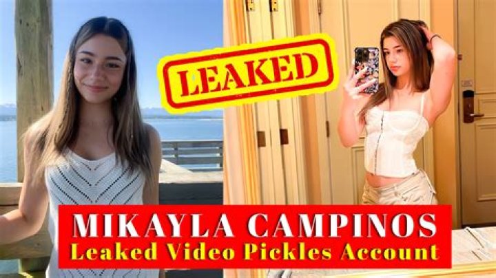 Mikayla Campinos: The Controversy Surrounding The Leaked Video